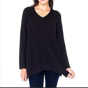 Beatrix ost ribbed v neck sweater